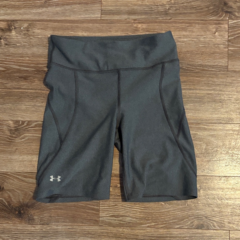 Under Armour Women's Dark Gray Bike Shorts